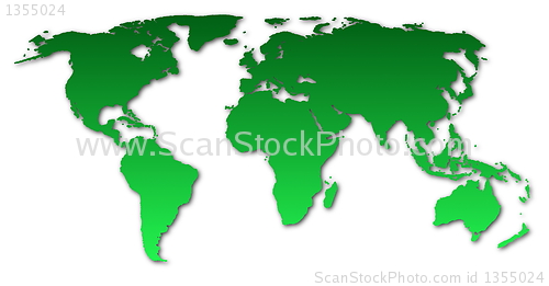 Image of map of the world