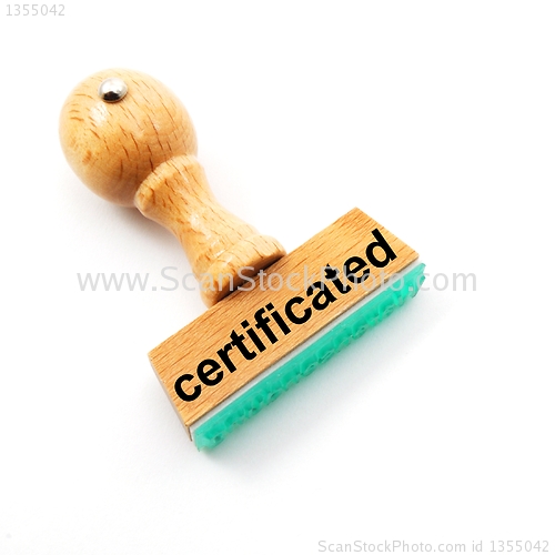 Image of certificated