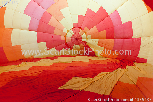 Image of Hot hair balloon inflated