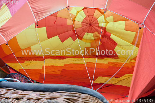 Image of Hot hair balloon before departure