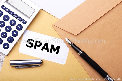 Image of spam