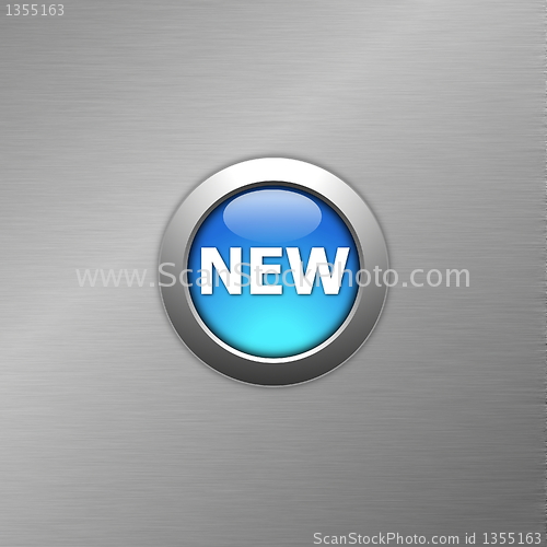 Image of blue new button