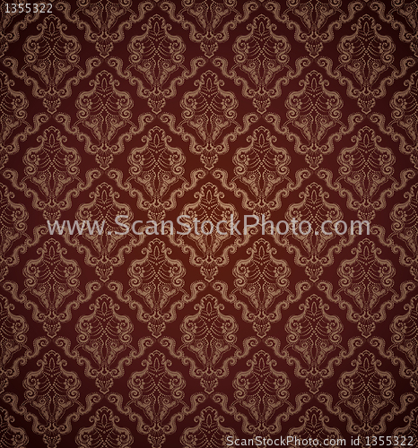 Image of Floral seamless ornament