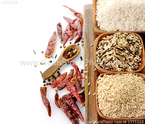 Image of rice assortment