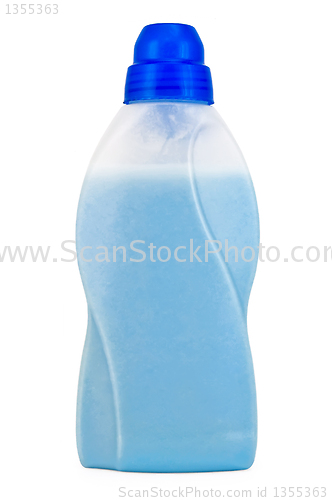 Image of Bottle of blue