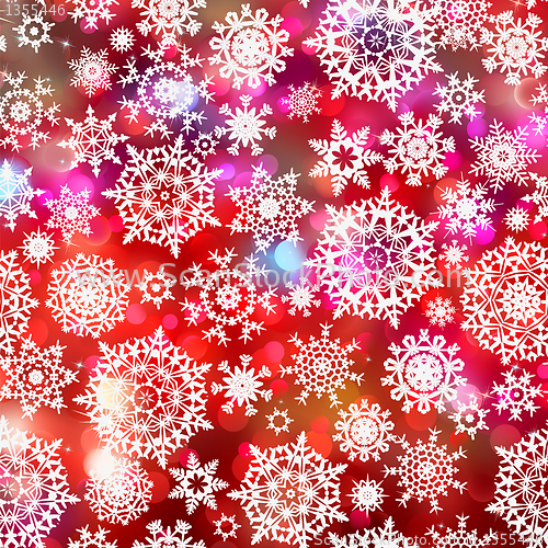 Image of Glittery coloeful Christmas background. EPS 8