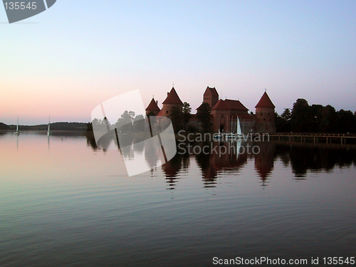 Image of Trakai castle, Lithuania