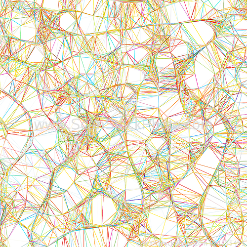 Image of Abstract Colorful lines on neutral. EPS 8