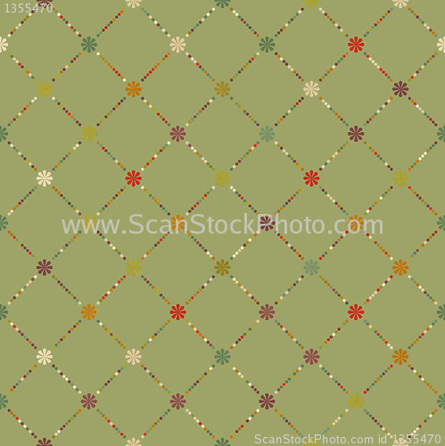 Image of Retro dot pattern background. EPS 8