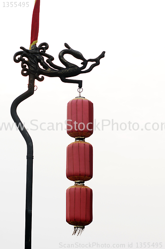 Image of Traditional red lantern