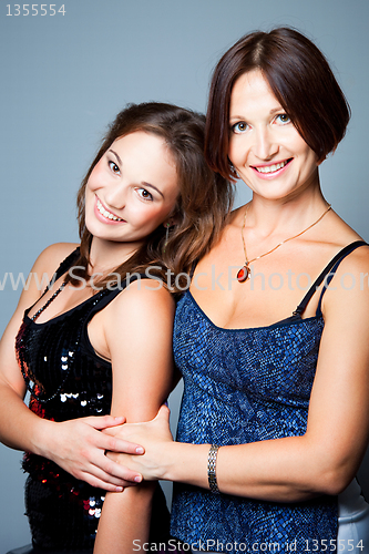 Image of Gentle family relations of mother with daughter
