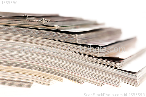 Image of stack of magazines