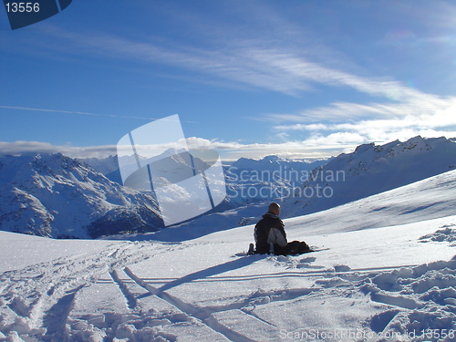Image of Meditating on the Alps
