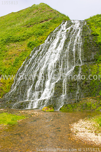 Image of Beautiful mountain falls