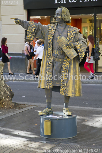 Image of Christopher Columbus on the Ramblas