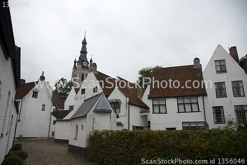 Image of kortrijk town in belgium