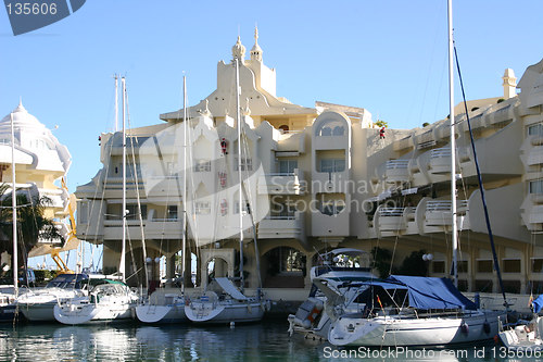 Image of luxury marina