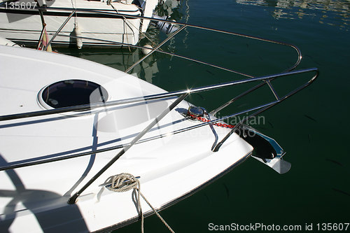 Image of yacht detail