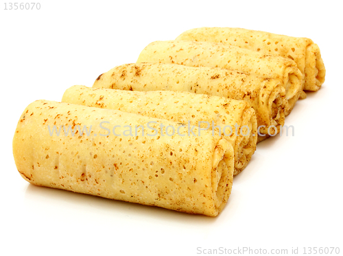 Image of fried pancakes stuffed 