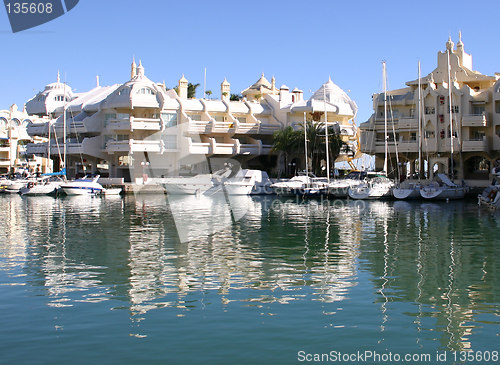 Image of luxury marina