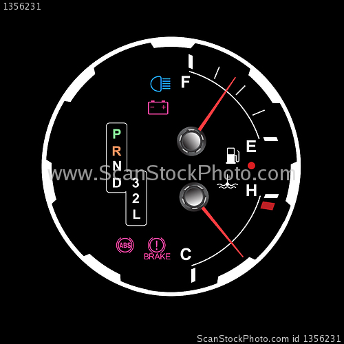 Image of car dashboard