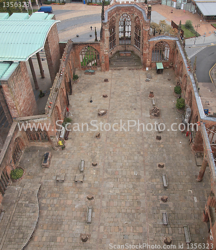 Image of Coventry Cathedral ruins