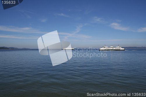 Image of Passing Ferries