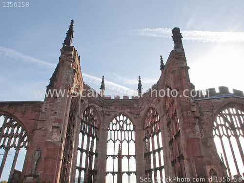 Image of Coventry Cathedral ruins