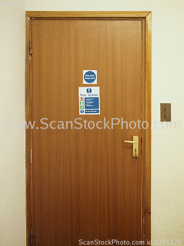 Image of Fire door