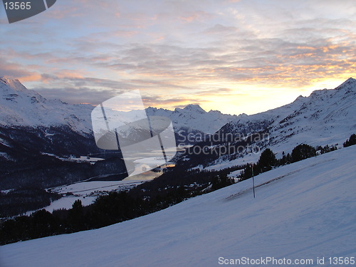 Image of Mountain Sunset