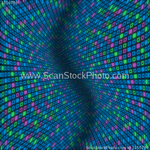Image of Abstract pattern of pastel squares