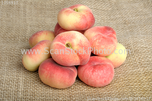 Image of flat peach