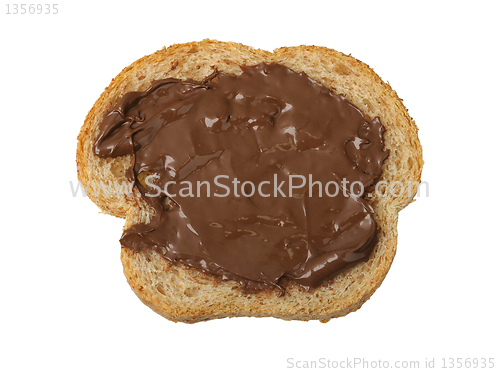 Image of sandwich with peanut butter
