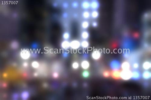 Image of city lights