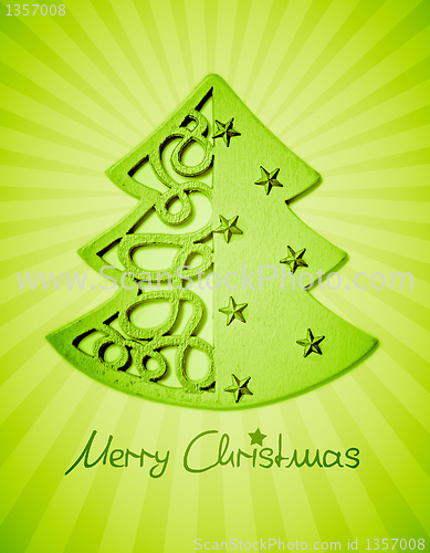 Image of green christmas