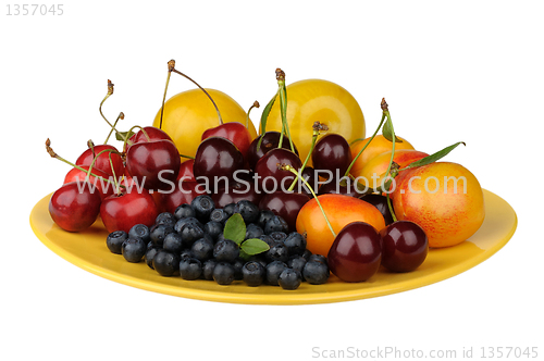 Image of fruit on a plate