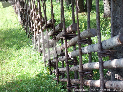 Image of Wooden fence