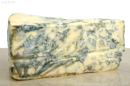 Image of blue cheese on marble