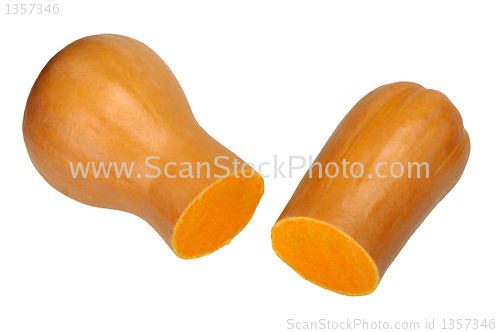 Image of cut pumpkin