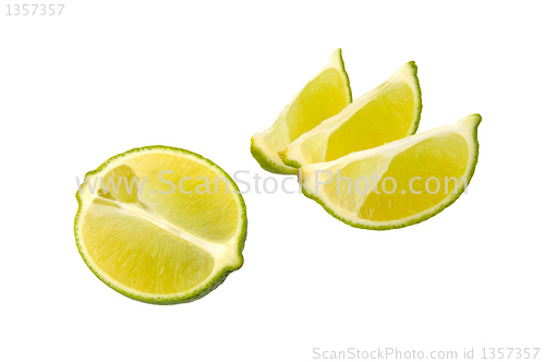 Image of sliced lime