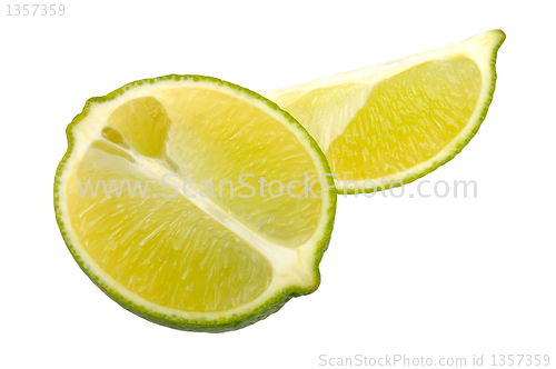 Image of sliced lime