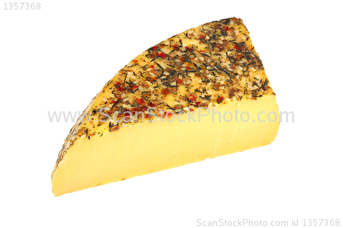 Image of cheese with herbs