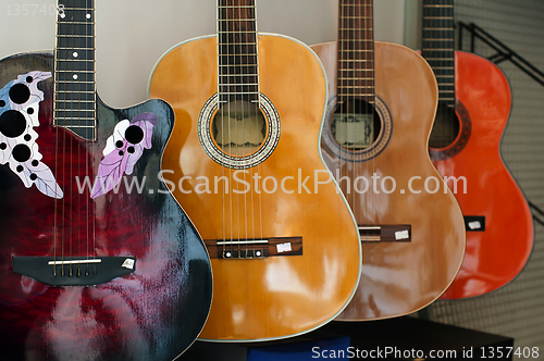 Image of Ordered acoustic guitars