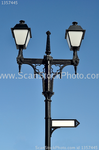 Image of lantern and a pointer