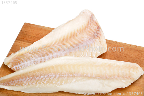 Image of frozen fish fillets