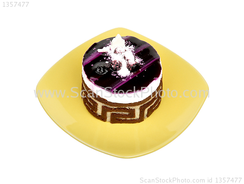 Image of cake on a plate