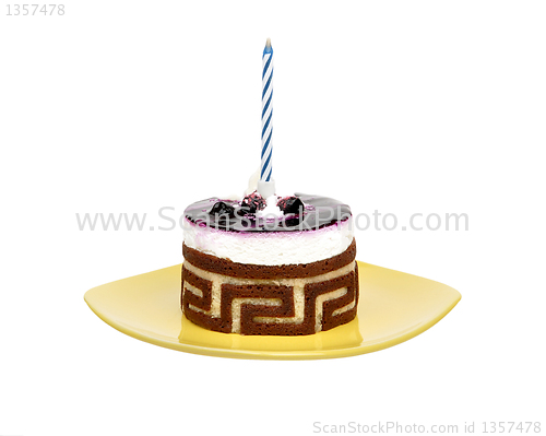 Image of cake on a plate