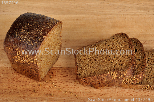 Image of bread with coriander