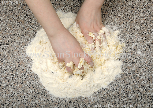 Image of cooking dough