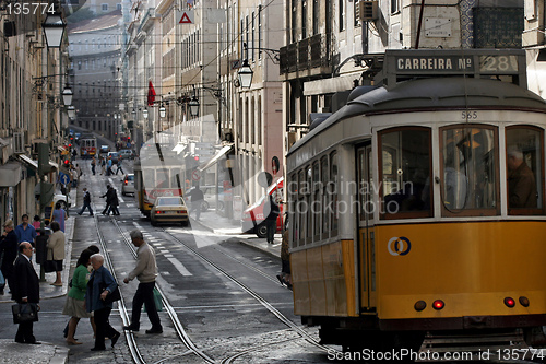 Image of Lisbon tram